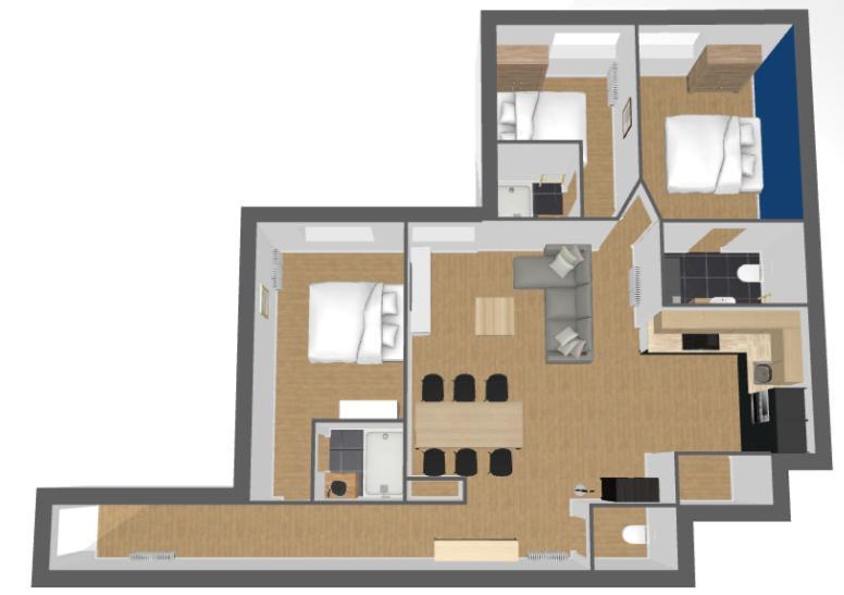 Madonna Elegance, Proche Sanctuaire, 95M2 Apartment Lourdes Exterior photo